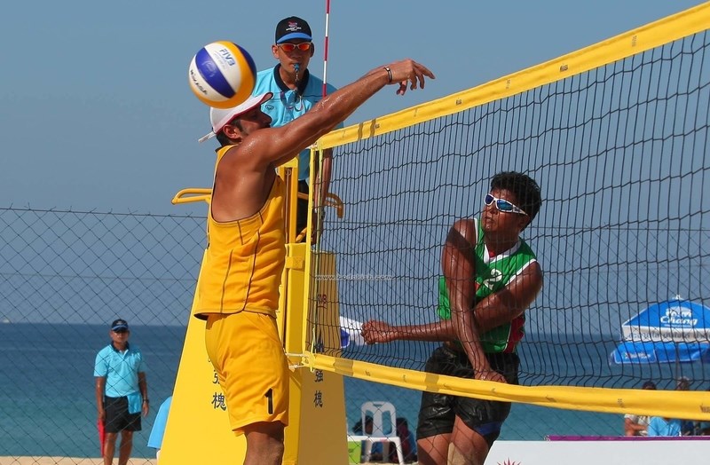 مسابقات جهانی والیبال ساحلی در پلاژ آقایان کیش